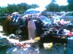 piles of cloth in car.jpg