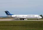 YU-AOP - Fokker100 Montenegro Airlines - FRA 20-05-07.jpg