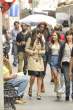 Zooey Deschanel walks to ABC studios587lo.jpg