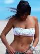 Claudia Romani Green & White Bikini Miami 01-18-13 (4).jpg