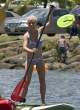 Kendra Wilkinson wears Blue Bikini at the beach in Hawaii 34.jpg