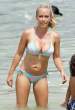 Kendra Wilkinson wears Blue Bikini at the beach in Hawaii 30.jpg